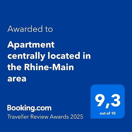 Apartment Centrally Located In The Rhine-Main Area Riedstadt Exteriör bild