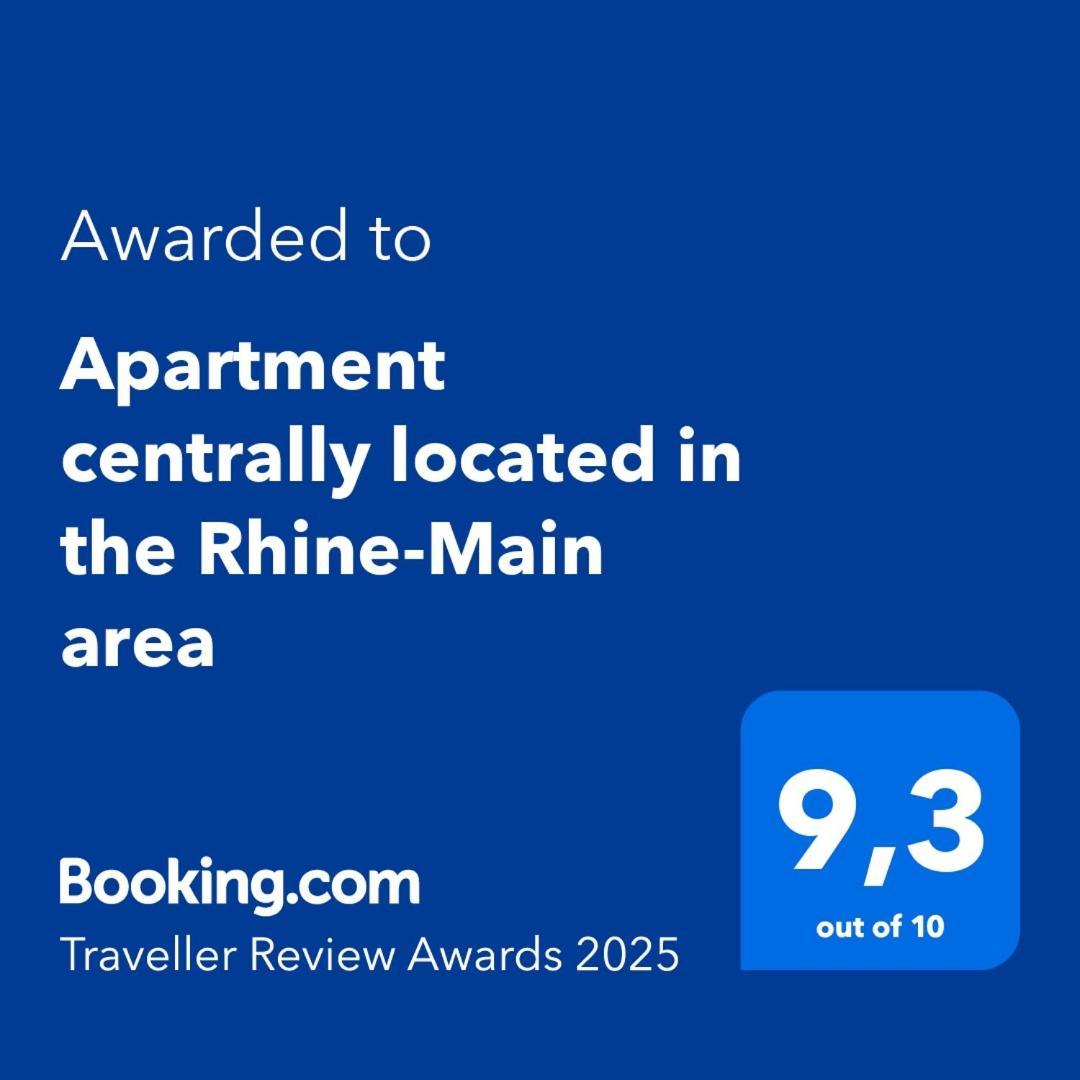 Apartment Centrally Located In The Rhine-Main Area Riedstadt Exteriör bild